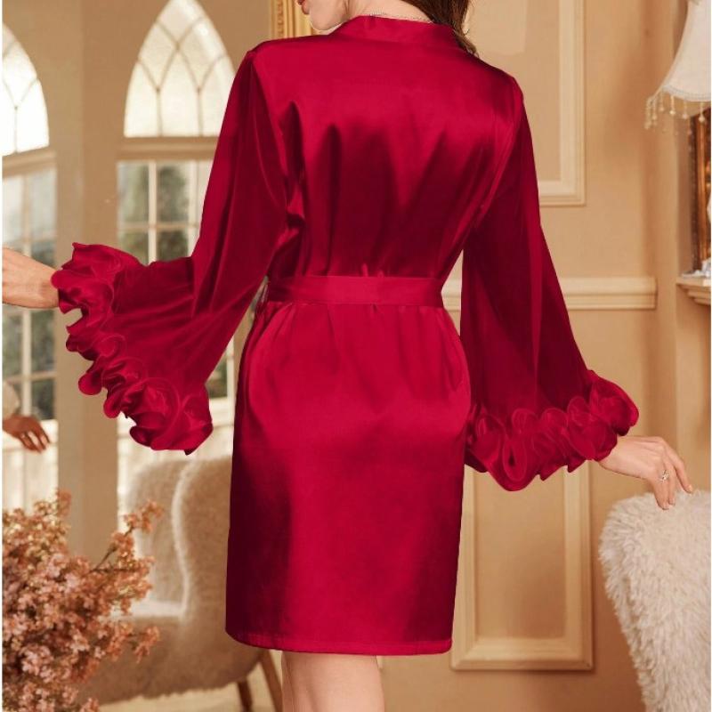 لانجري شبك مثيرة | فساتين نوم مثير شفاف من الدانتيل والشبك للإغراء (للنساء)